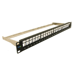 CAT 6A FTP PATCH PANEL 24-PORT 1 RMS