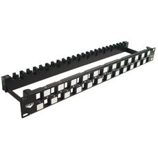 CAT 6A UTP PATCH PANEL 24-PORT 1 RMS