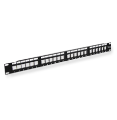 FLUSH MOUNT HD BLANK PATCH PANEL 24-PORT 1RMS
