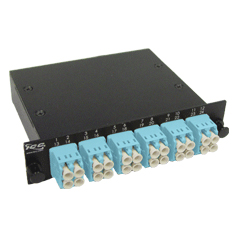 MPO CASSETTE, 24F, MM, LC, DUP, 10